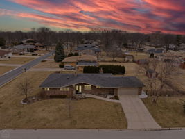 12467 S Meade Ave - drone_001 twilight
