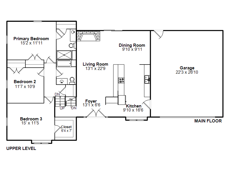 Main Floor / Upper Level