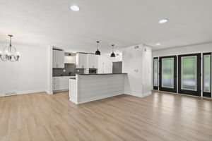 Kitchen/Living/Dining