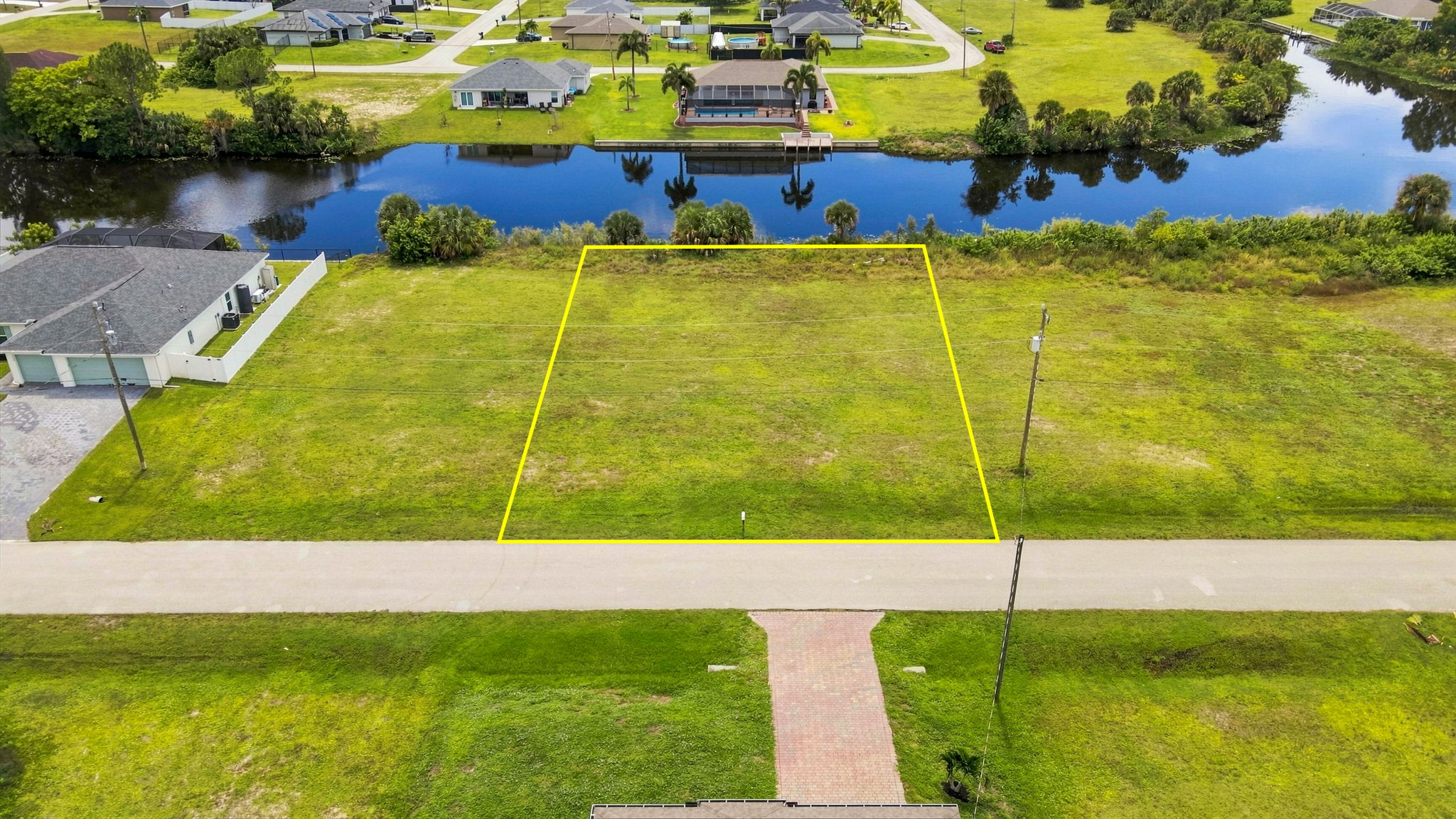 Aerial Front Exterior 1 - lot line