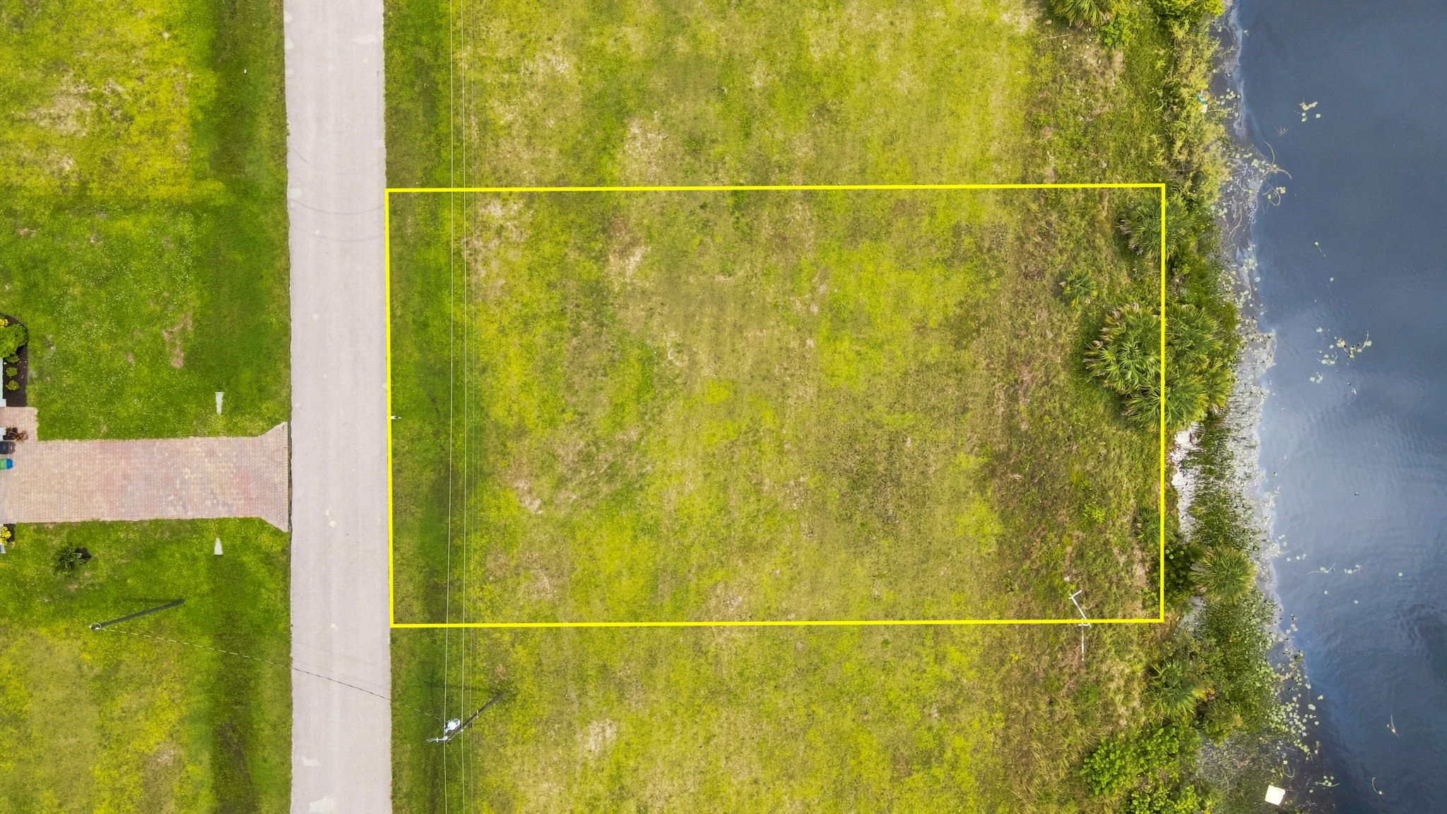 Aerial Overview - lot line
