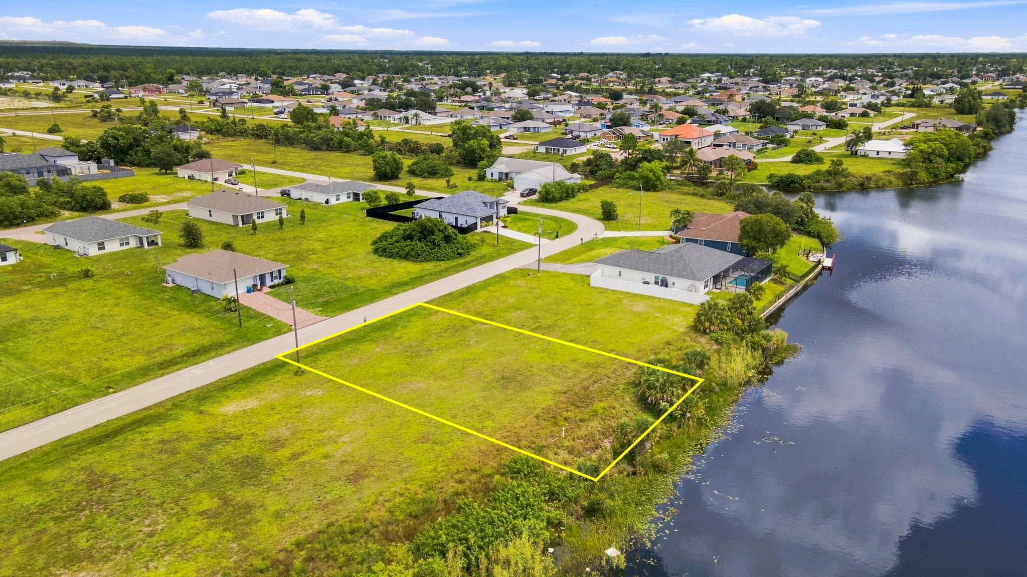 Aerial Rear Exterior 2 - lot line