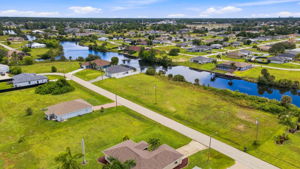 Aerial Front Exterior 2