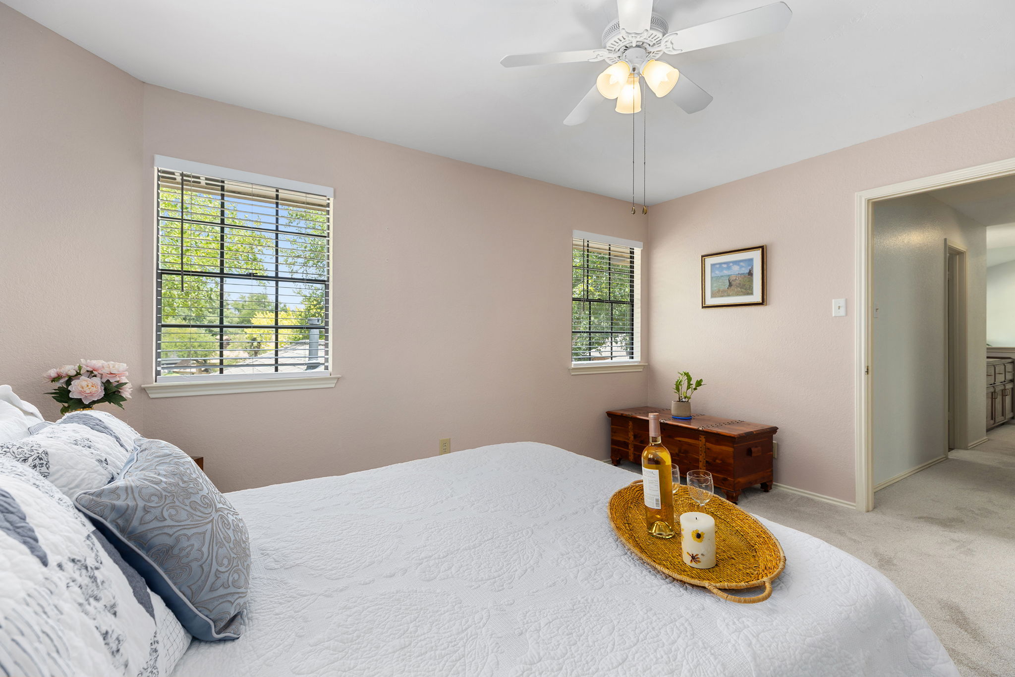 Fourth bedroom with walk in closet