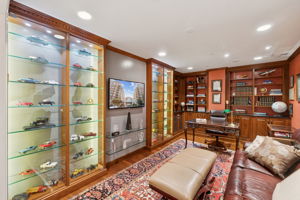 Office with Custom Built-ins