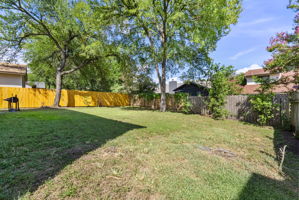 Lots of space in this backyard!