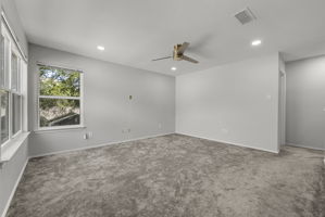 Another vies of the loft living area.
