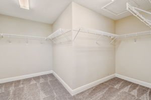 Large walk in closet