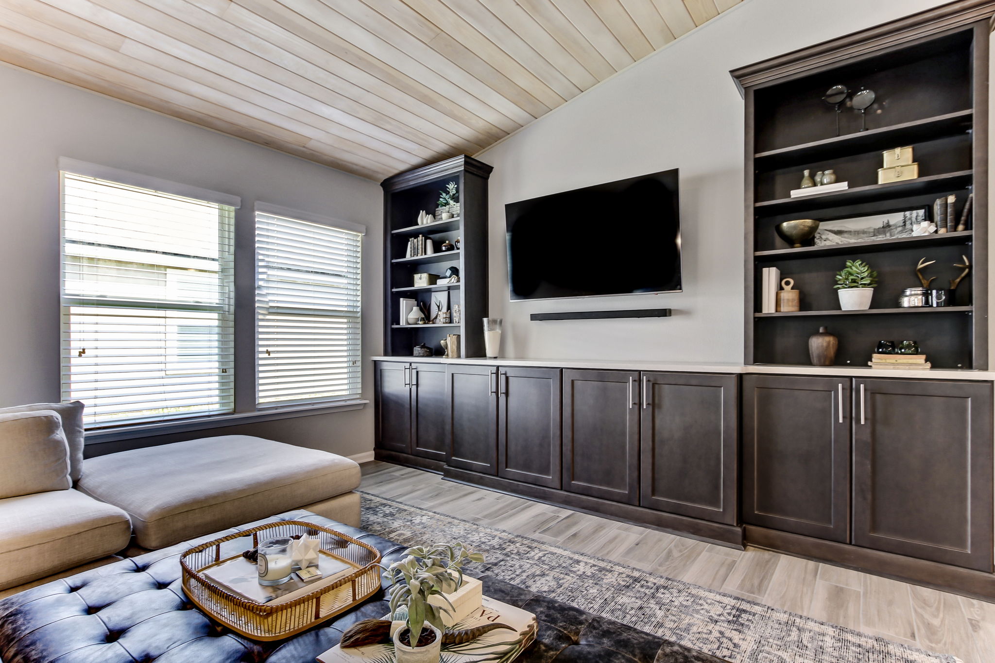 Great Room Built-in Entertainment Center