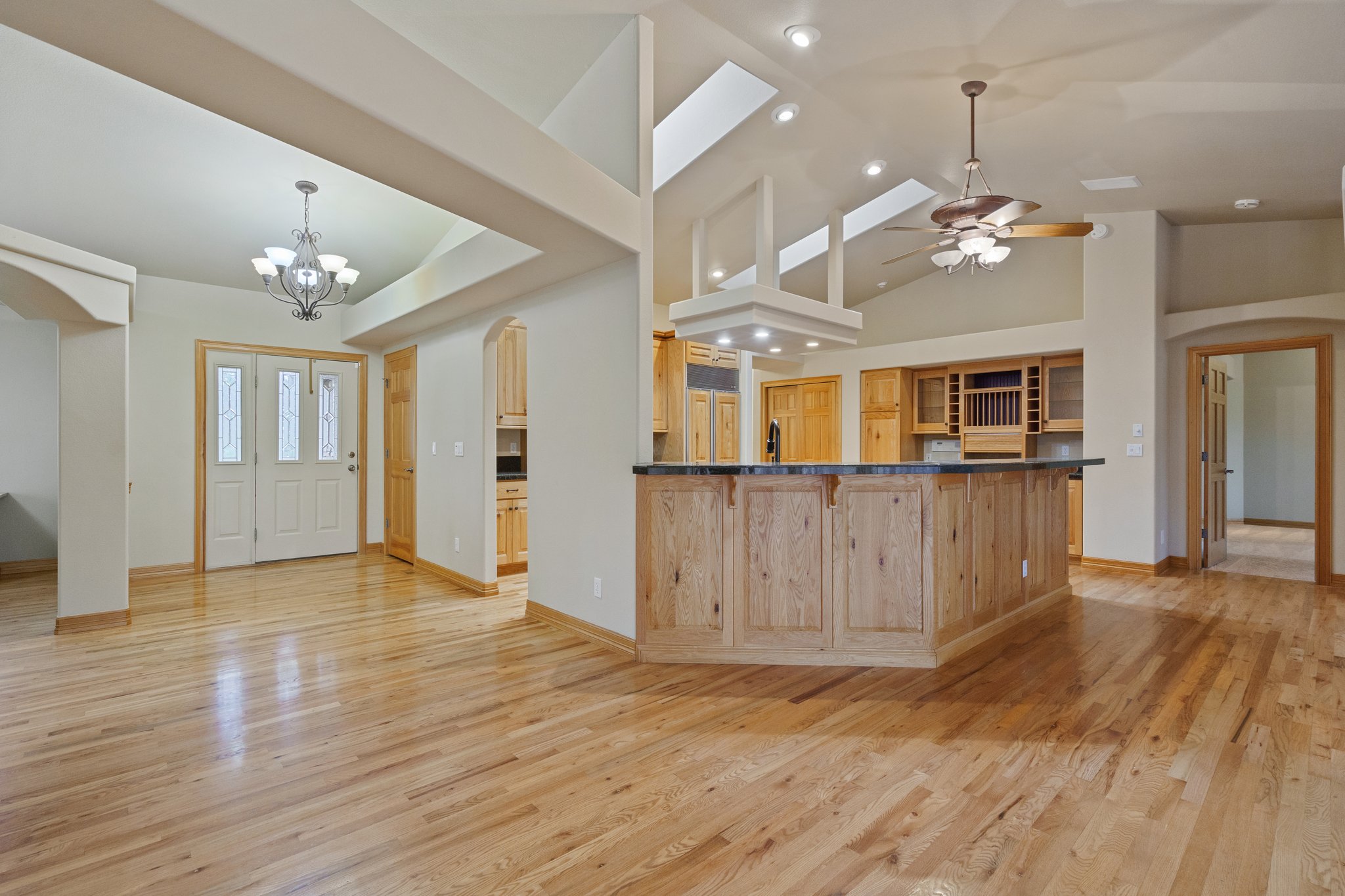 Looking back at Front Door