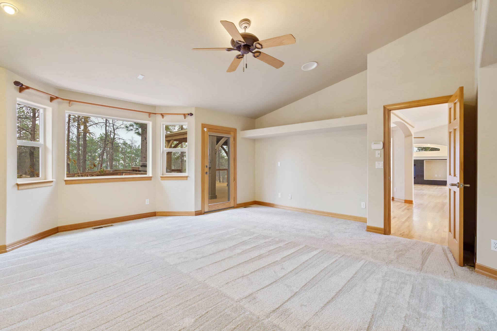 Master Bedroom with Bay Window