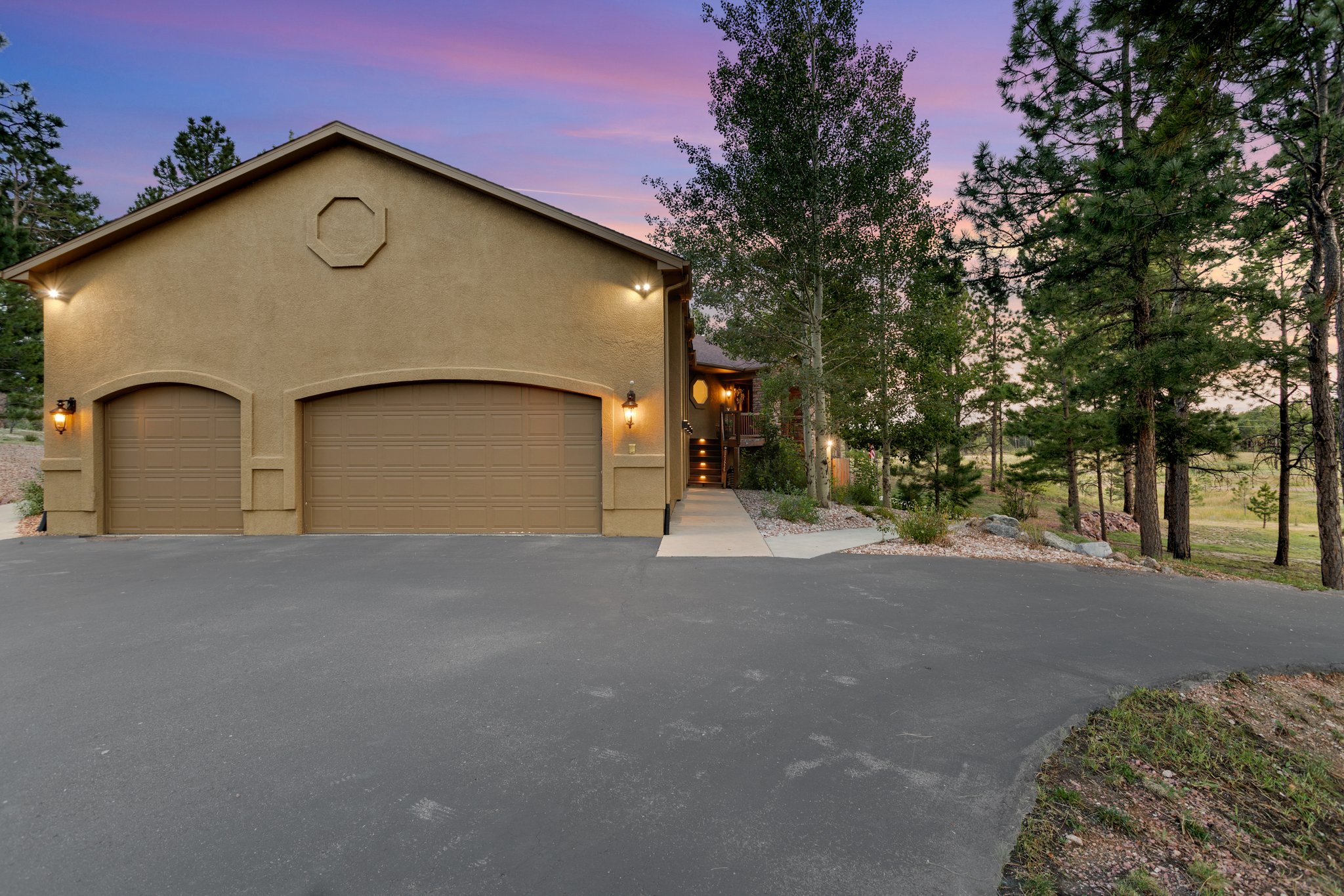 Circular Drive with plenty of extra parking