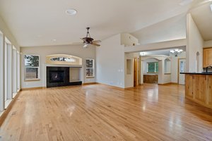 Looking Towards Front Door and Study