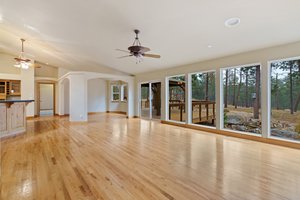 Great Room looking towards Dining and Kitchen