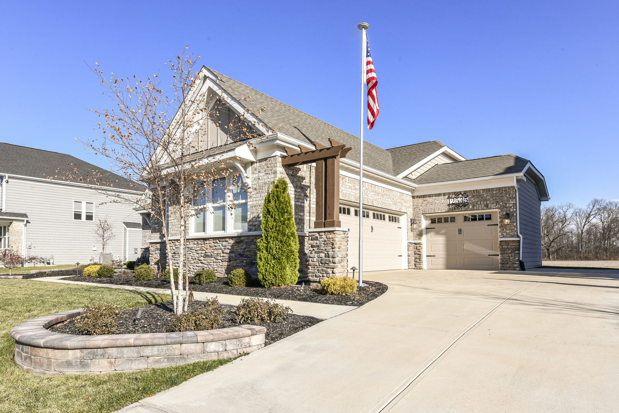 3 Car Garage