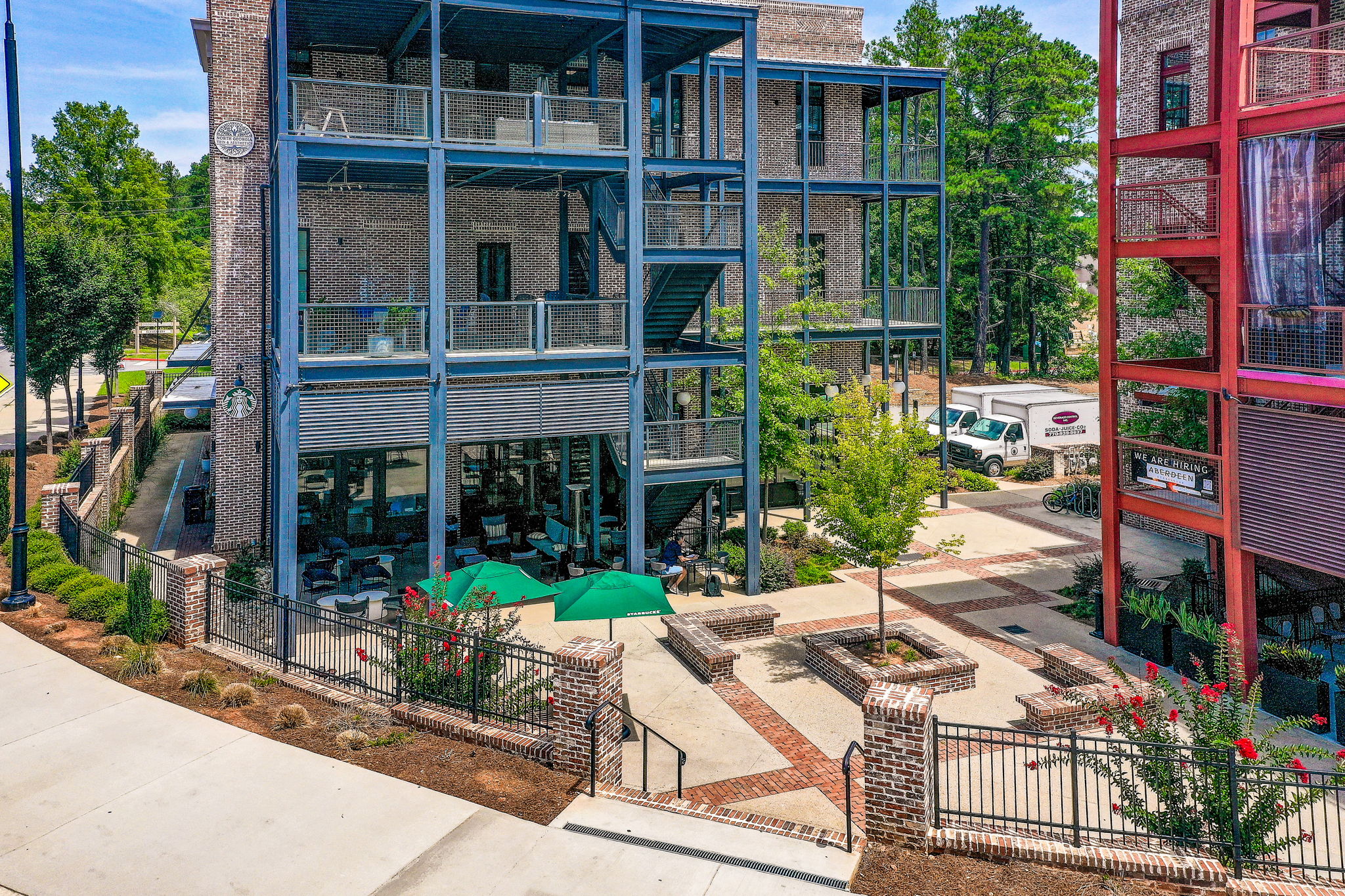 50 Aerial Neighborhood Starbucks Coffee RC