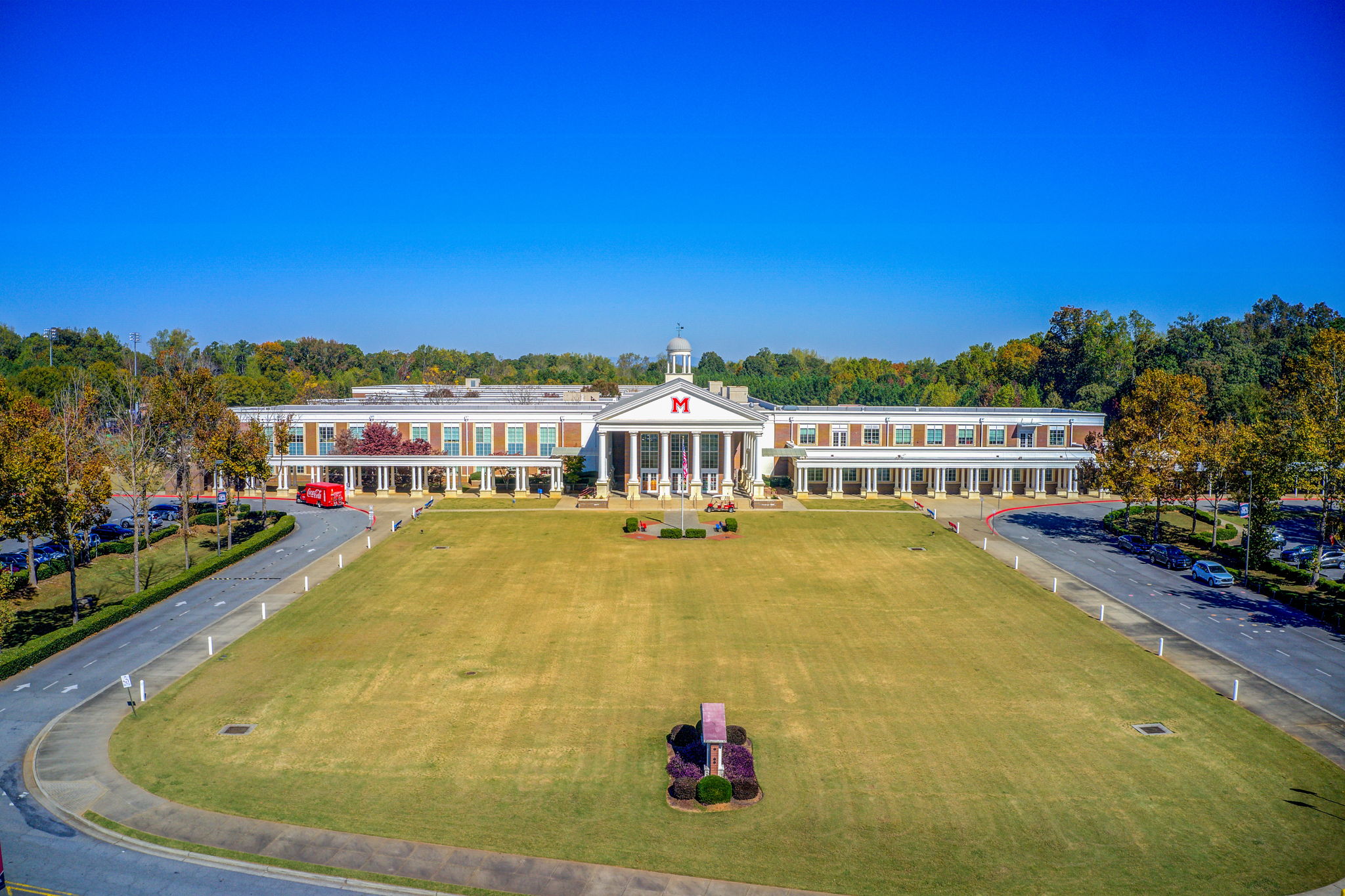 75 Aerial Nearby Milton High School A