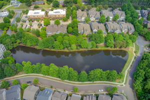 46 Aerial Neighborhood Lake + Neighborhood