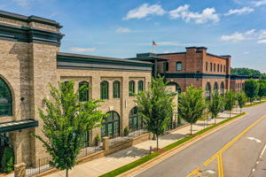 60 Aerial Crabapple District Shoppes