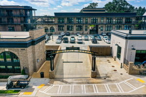 62 Aerial Crabapple Market Parking Deck Entry-Edit
