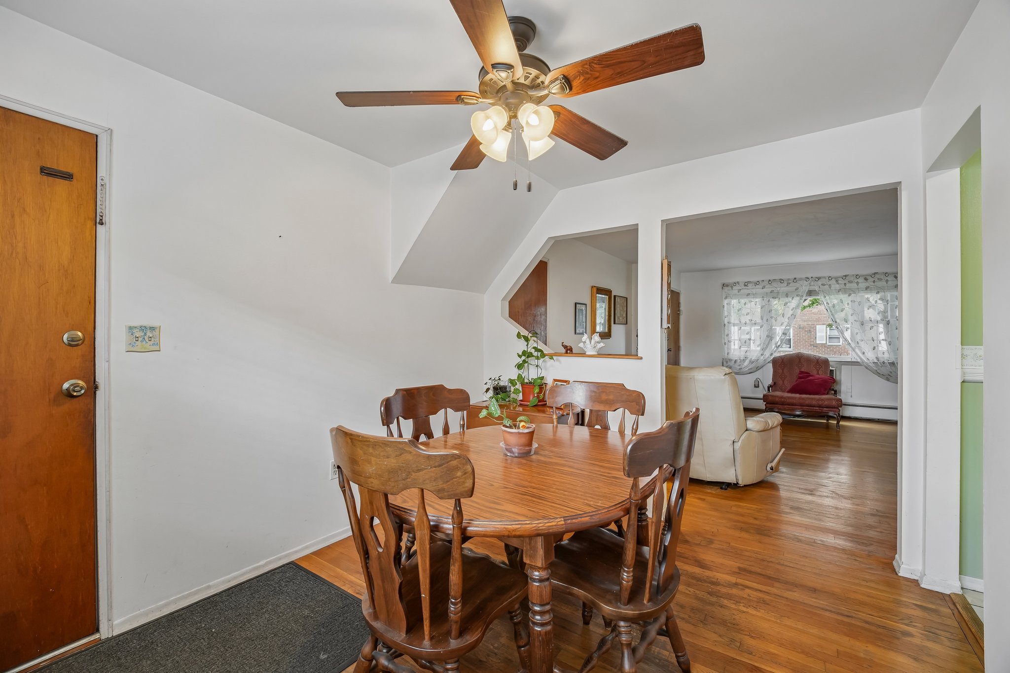 Dining Room into Living Room