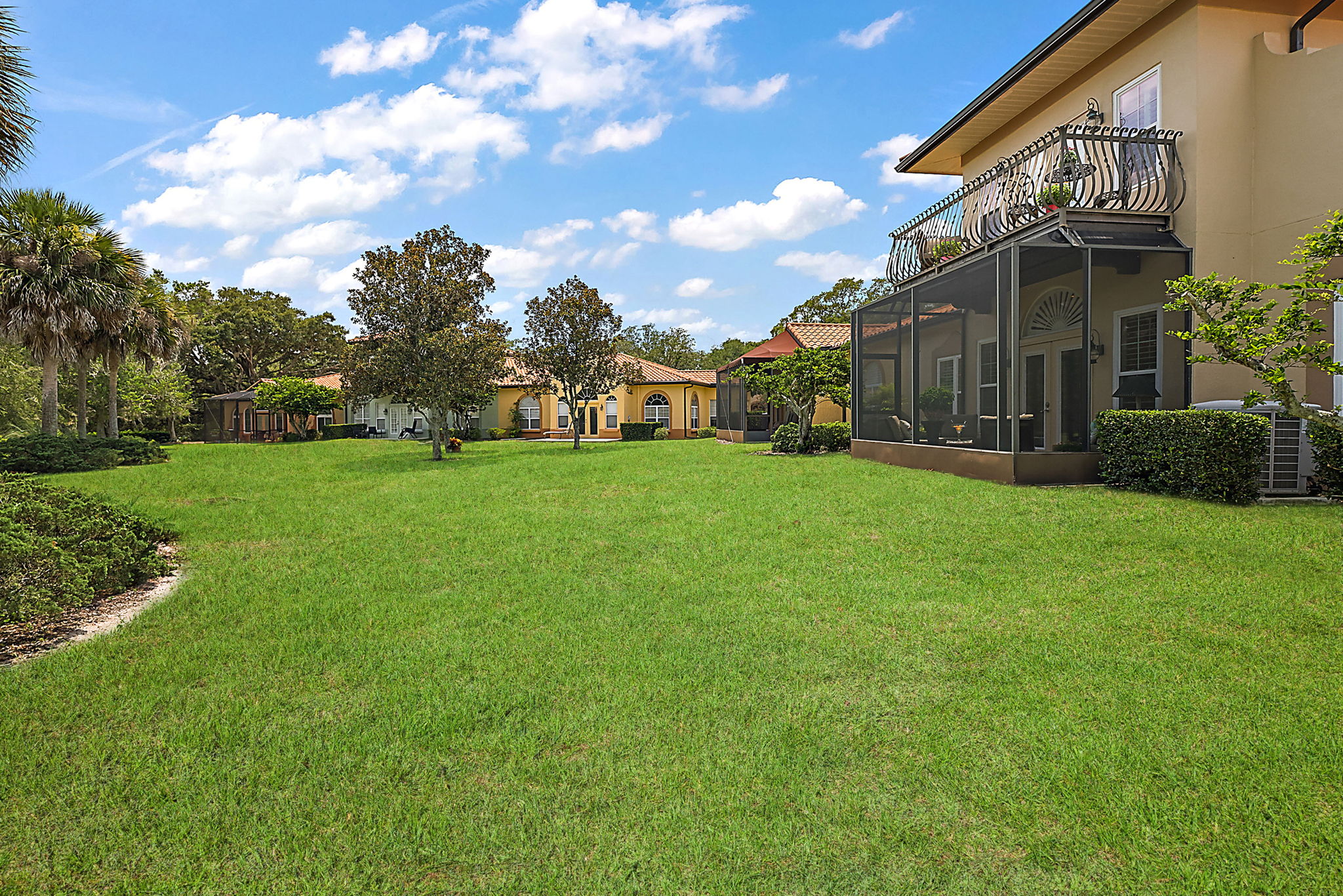 Upper Courtyard Lawn