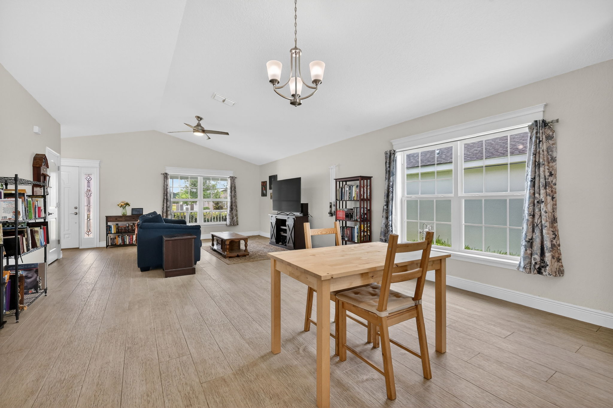 Living and Dining Rooms