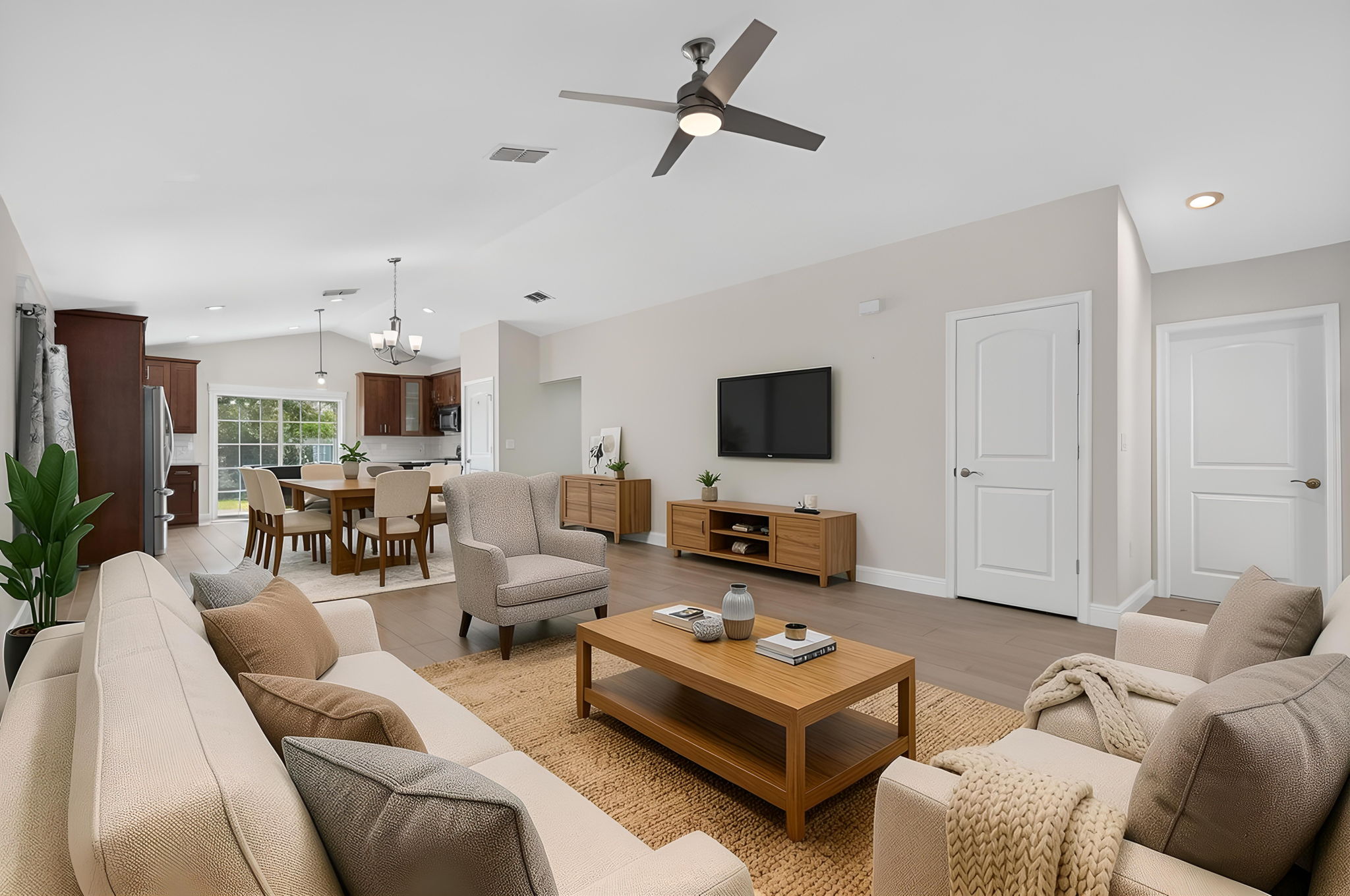 Living Dining-Virtually Staged