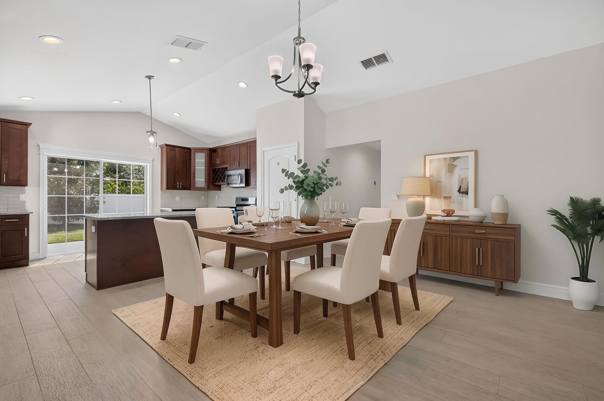 Dining Room-Virtually Staged
