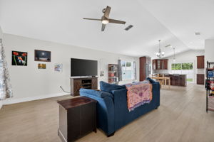 Living, Dining, and Kitchen