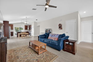Living, Dining, and Kitchen