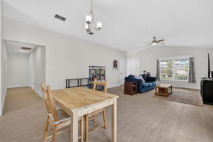 Living and Dining Rooms