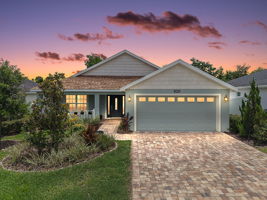 Twilight Front Elevation