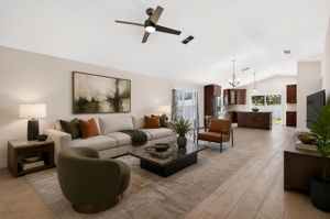 Living Room 1-Virtually Staged