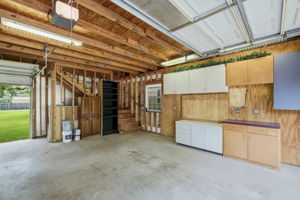 Interior of Detatched Garage
