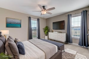 Bedroom 2 virtually staged