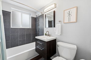 Updated bathroom