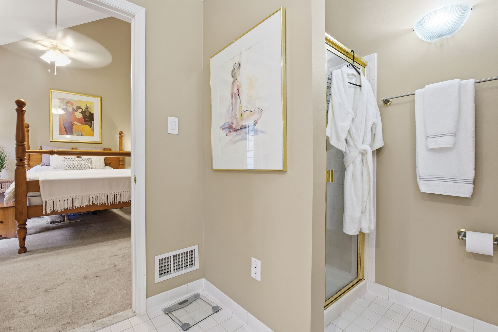 Primary Bathroom with Separate Shower