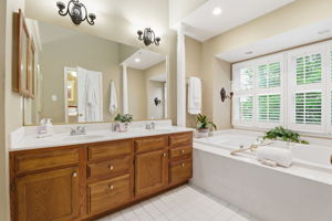 Primary Bathroom with Soaking Tub