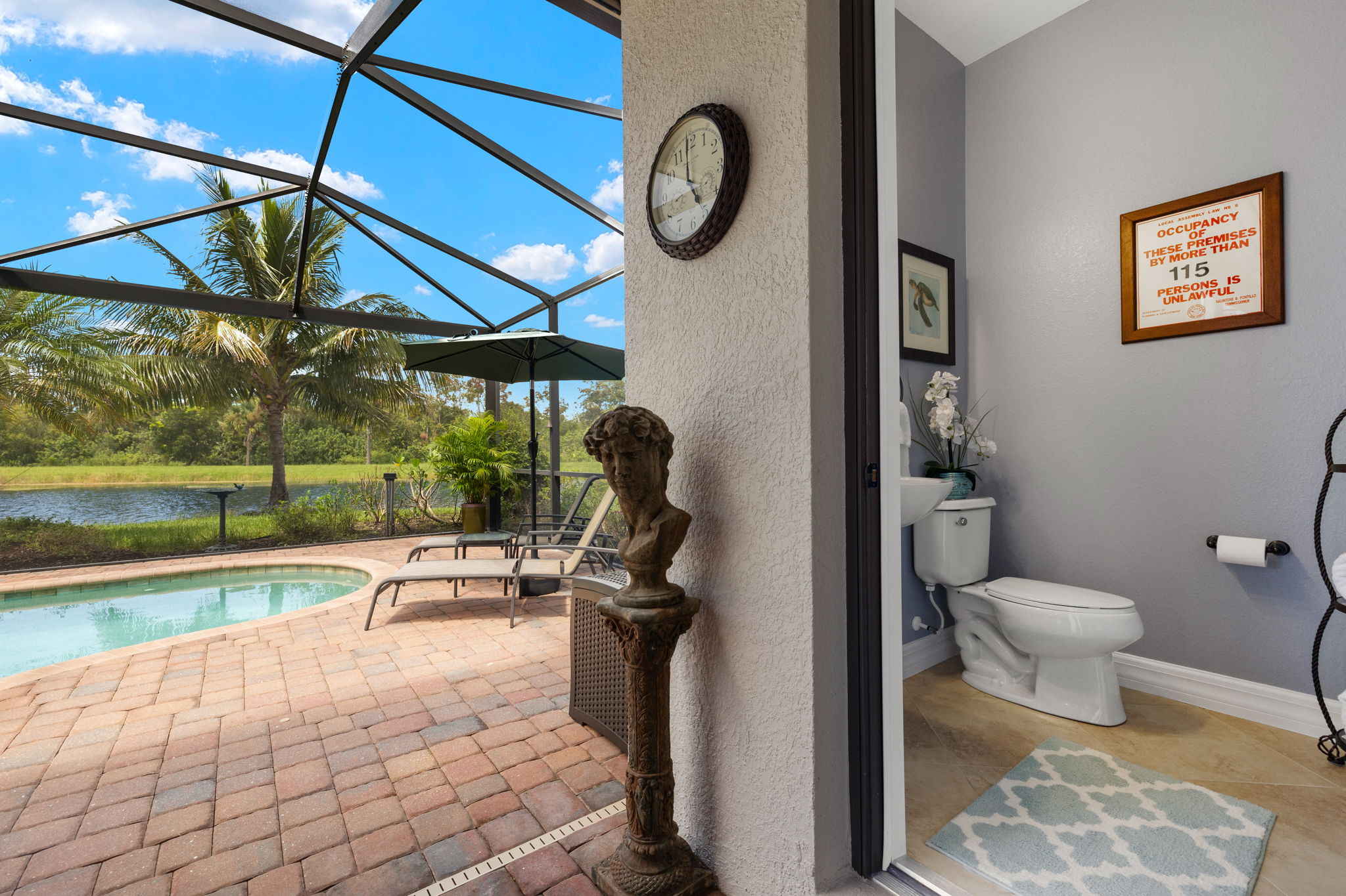 Pool Bathroom