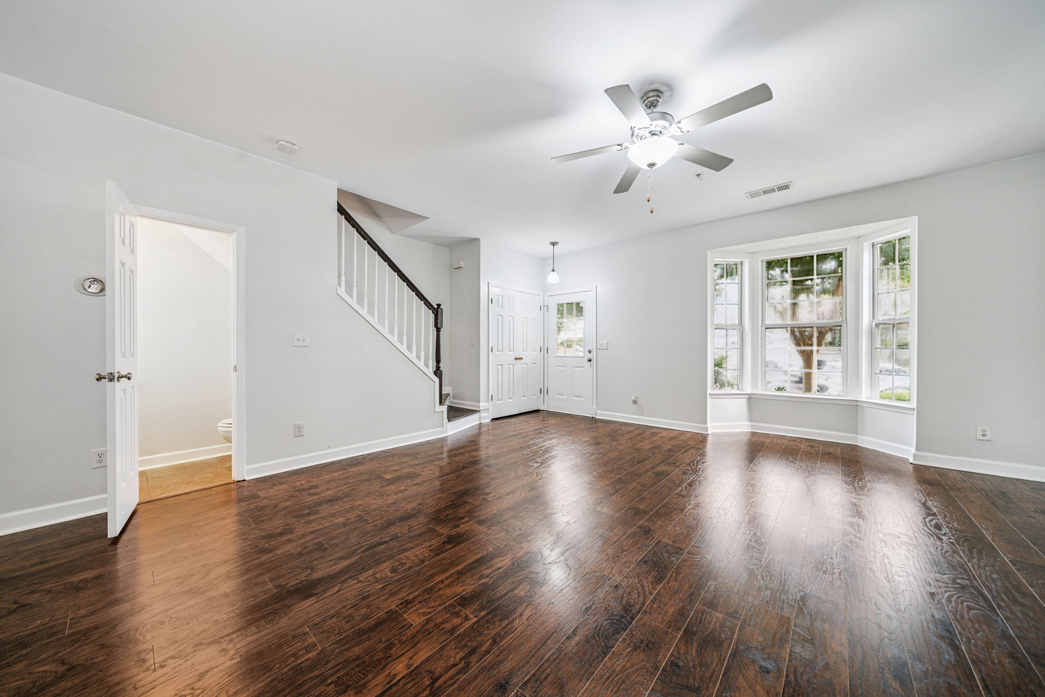 Living Room & Powder Room