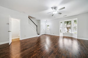 Living Room & Powder Room