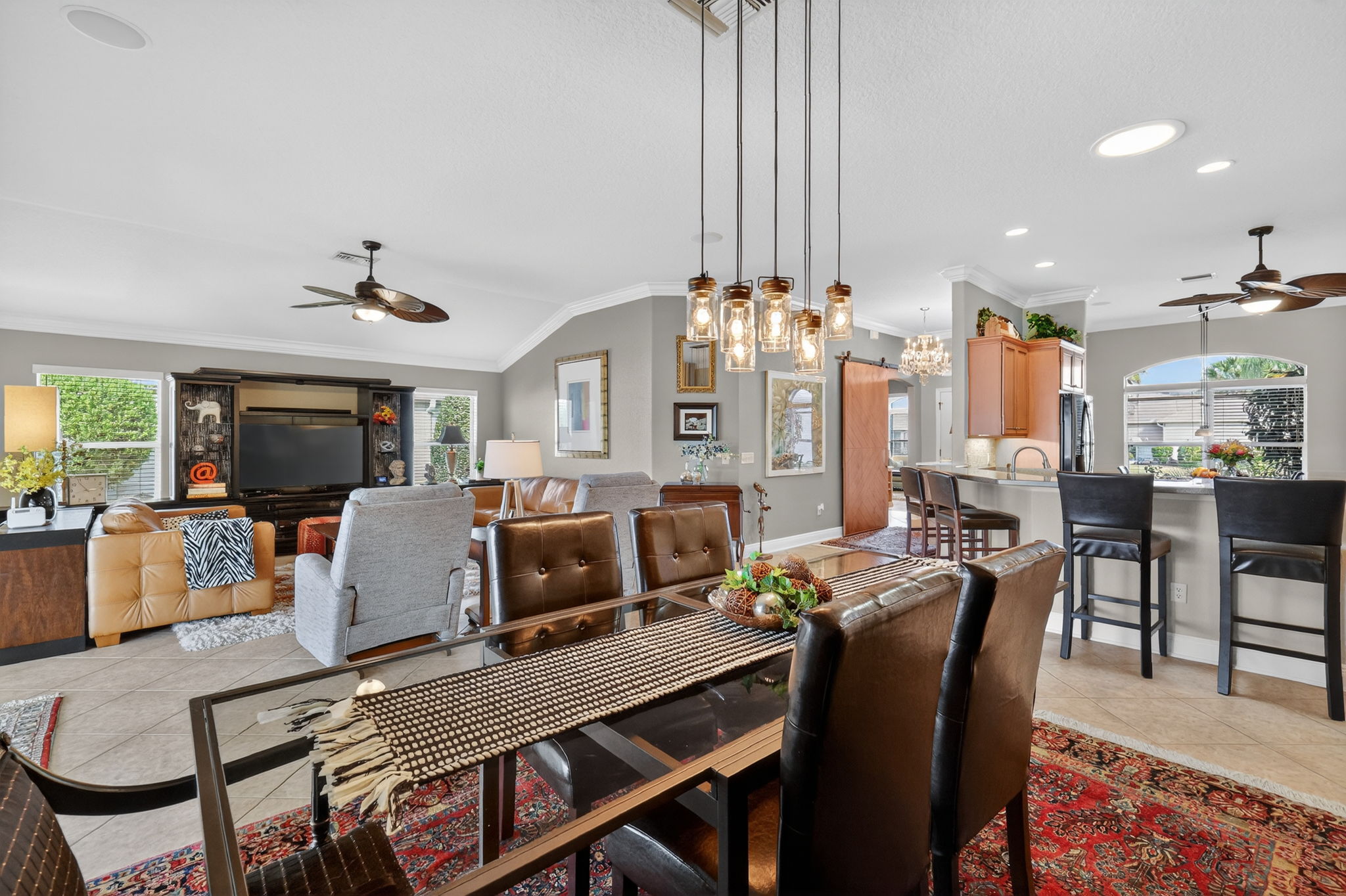 Living Room and Dining Rooms