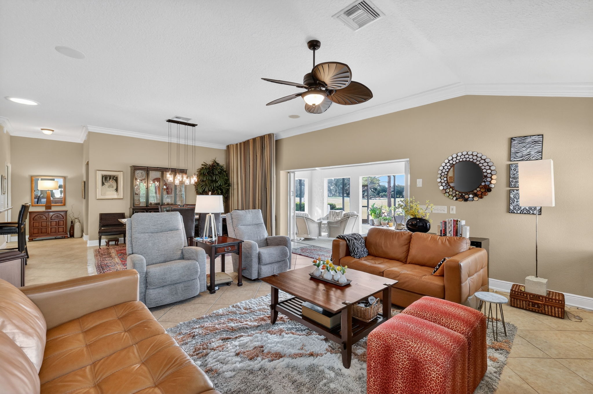 Living Room and Dining Rooms