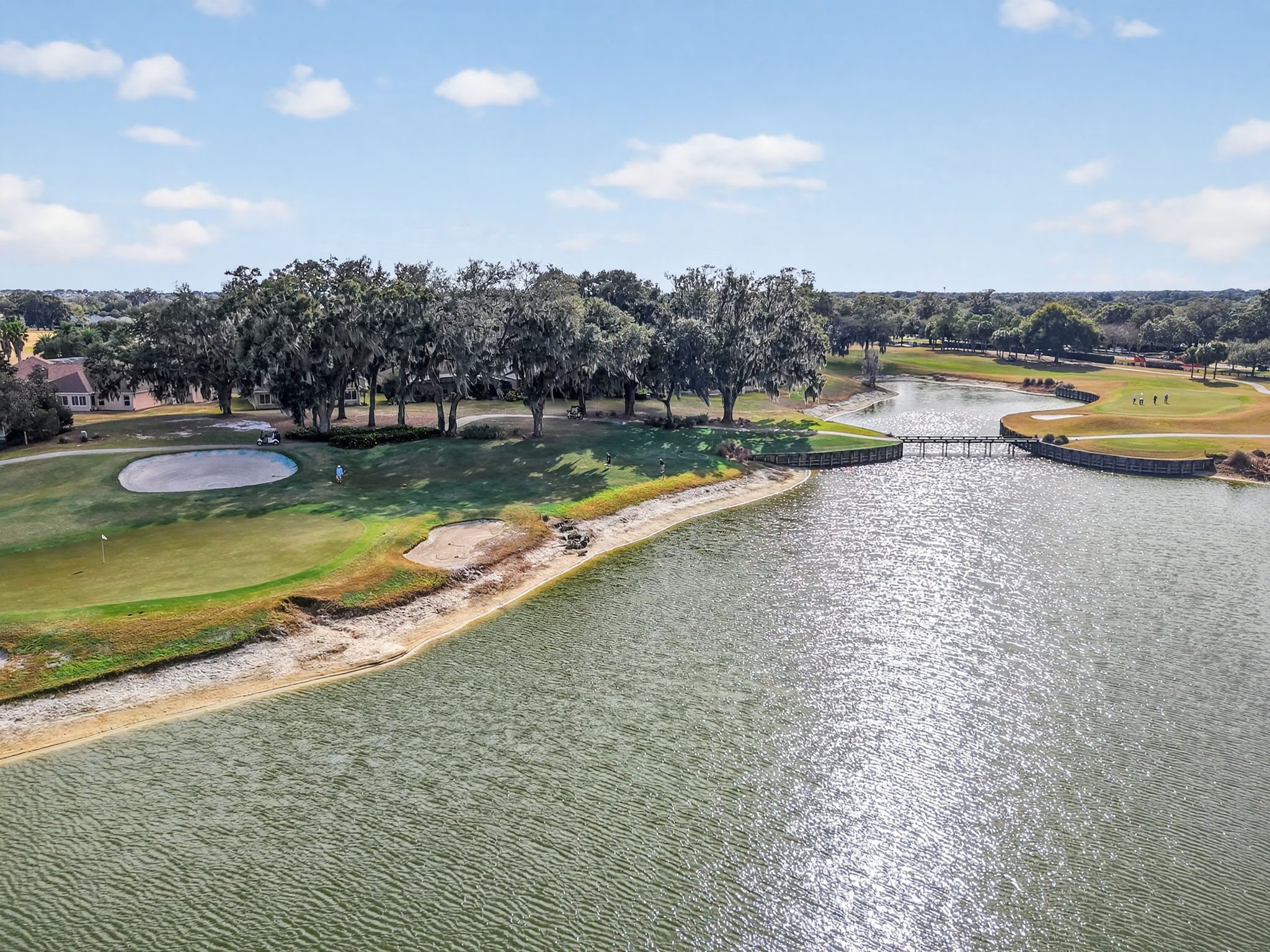 Spectacular Water and Golf Front Views!