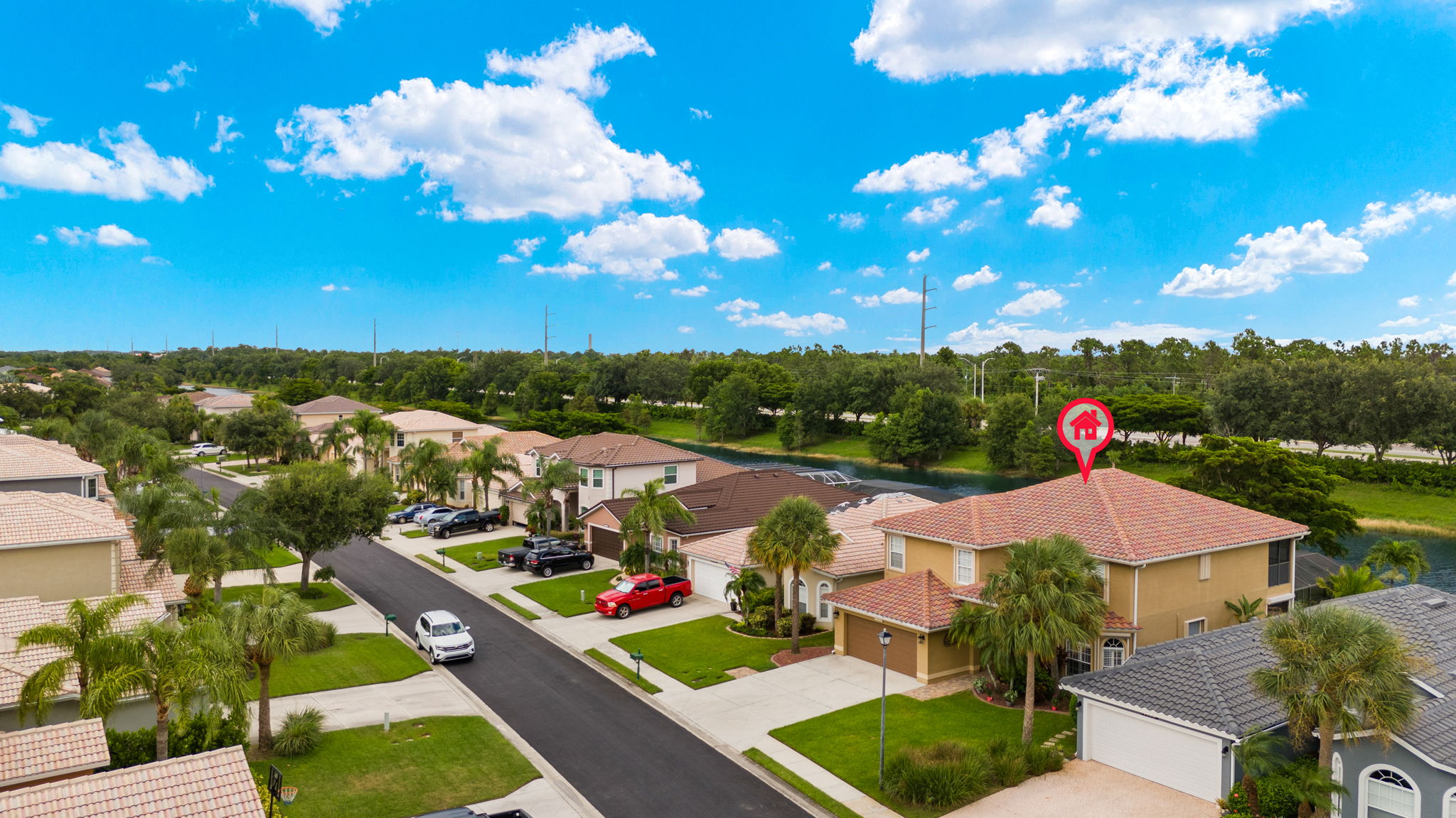 Aerial Front View