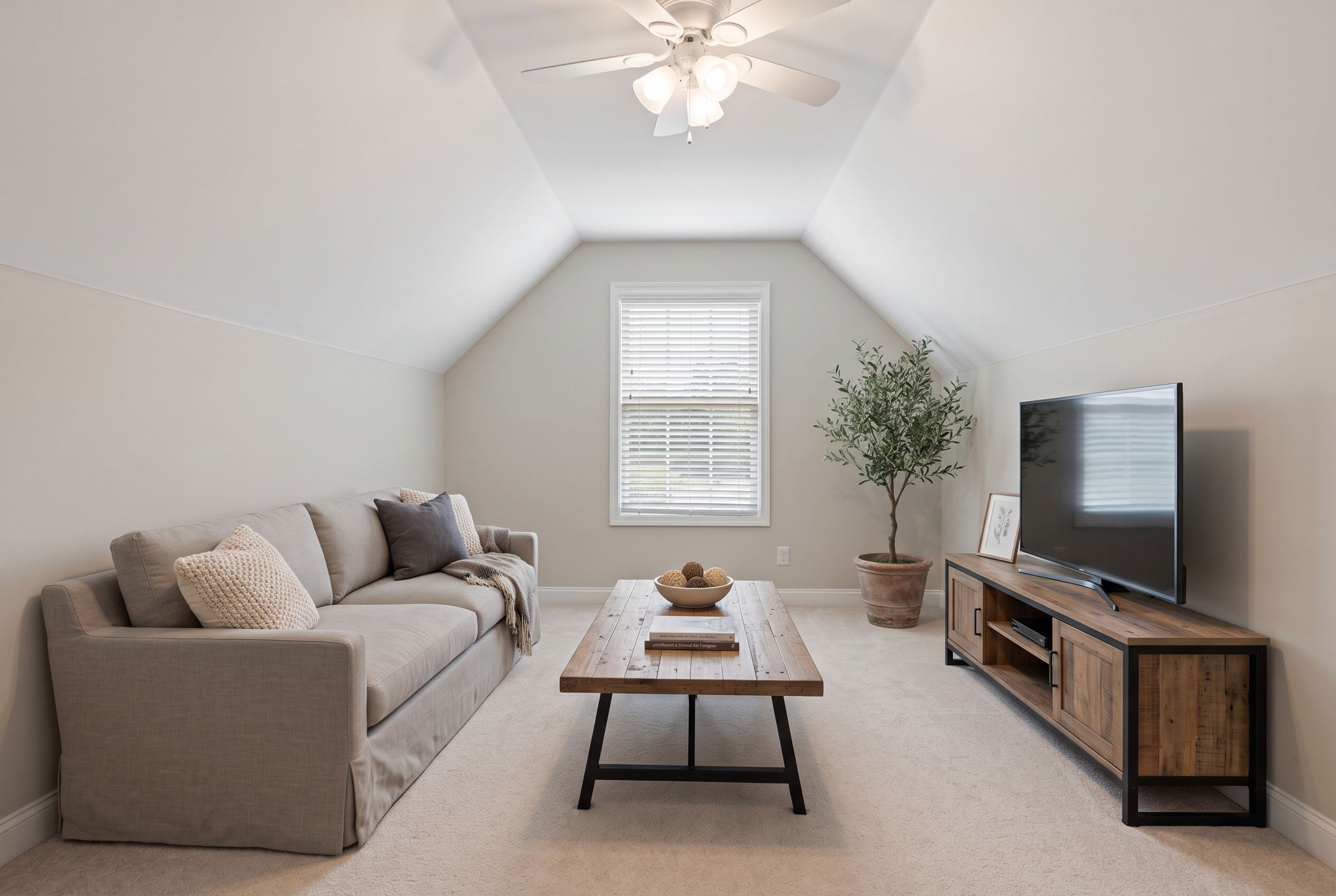Upstairs bonus room