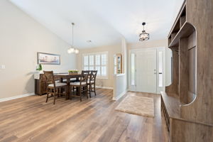 Open floor plan with upgrading LVP flooring