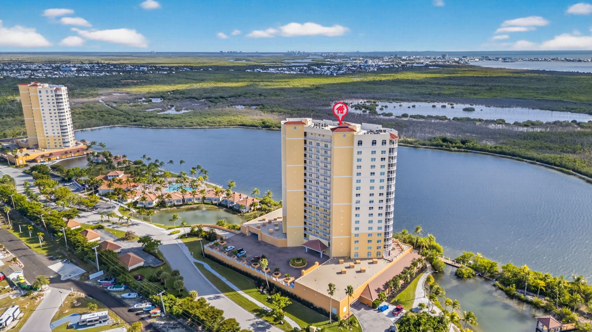 Aerial View 3-marker