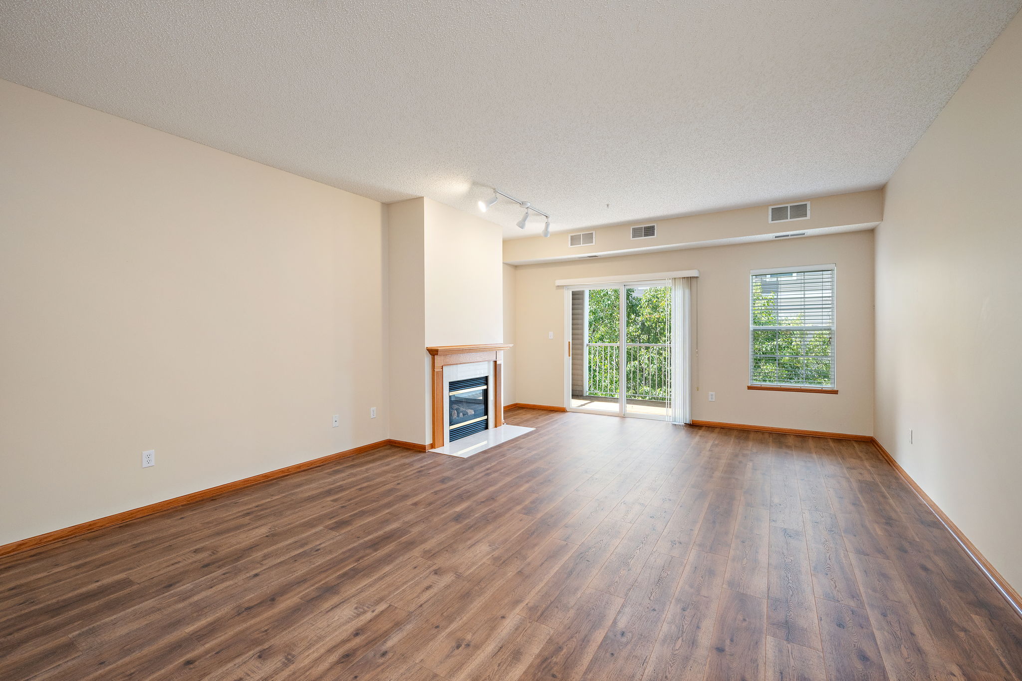 Living Room w/gas fireplace
